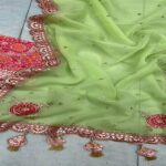 organza silk sarees